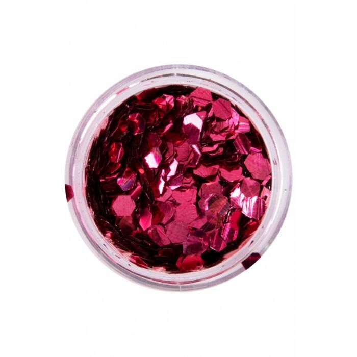Chunky glitter rose bengal - PXP Professional colours
