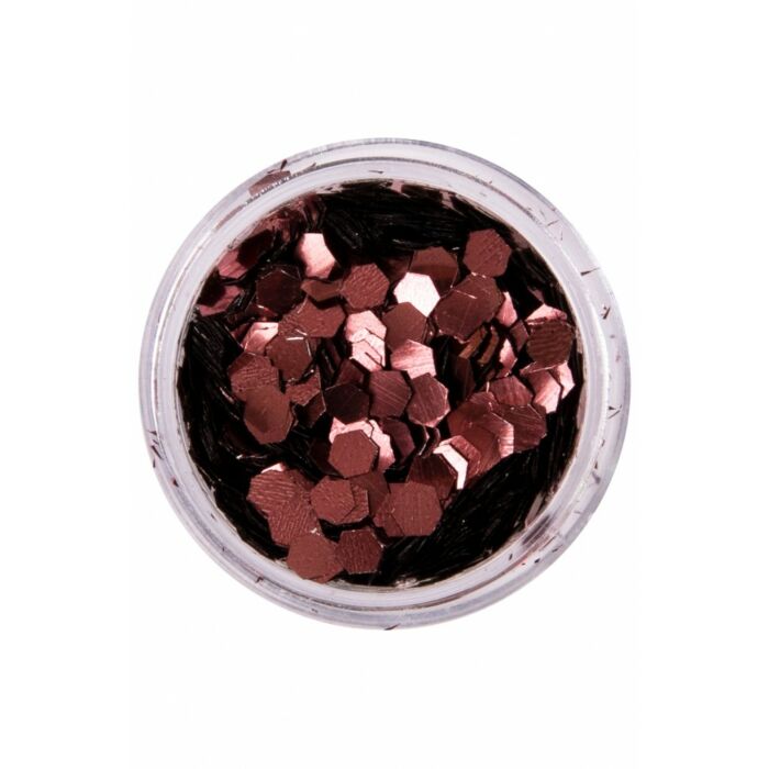 Chunky glitter bronze pink - PXP Professional colours