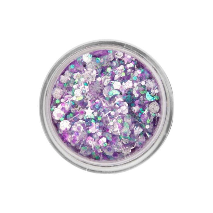 Chunky glitter cream purple candy - PXP