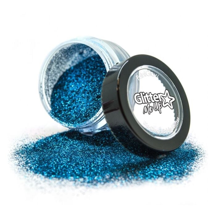 Fijne glitters 'Sea breeze' blauw 4 gram Fijne glitters 'Sea breeze' blauw 4 gram