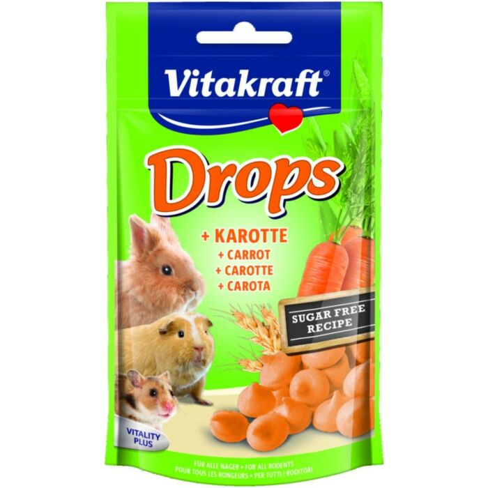 Knaagdier worteldrops 75g