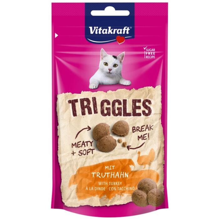 Kattensnack Triggles Kalkoen 40 g Kattensnack Triggles Kalkoen 40 g