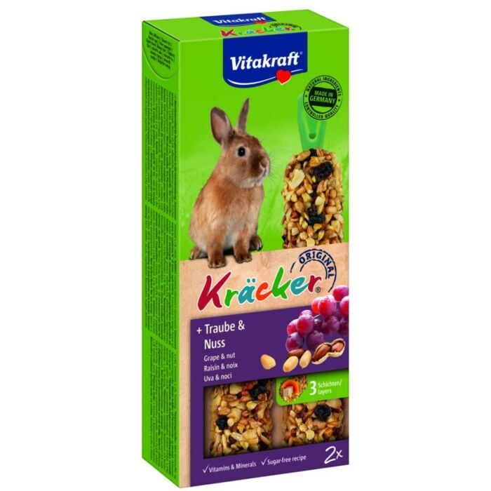Kracker noten dwergkonijn 2in1 - Vitakraft Kracker noten dwergkonijn 2in1 - Vitakraft
