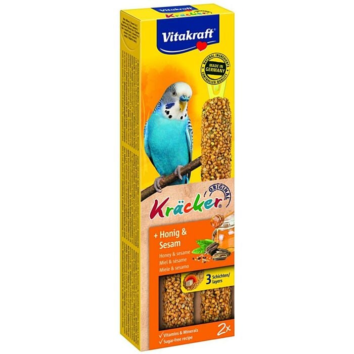 Kracker honing parkiet 2in1 - Vitakraft