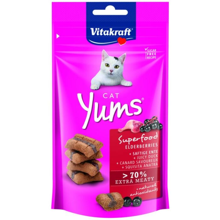 Cat yums superfood vlierbes 40gr