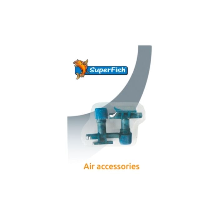 Luchtslang kraan blister 2 stuks - Superfish Luchtslang kraan blister 2 stuks - Superfish