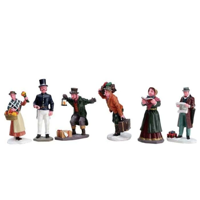 Lemax Townsfolk Figurines, set van 6