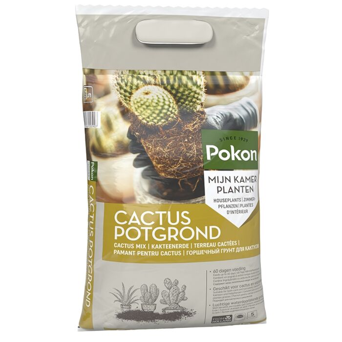 Cactus grond RHP 5 l - Pokon