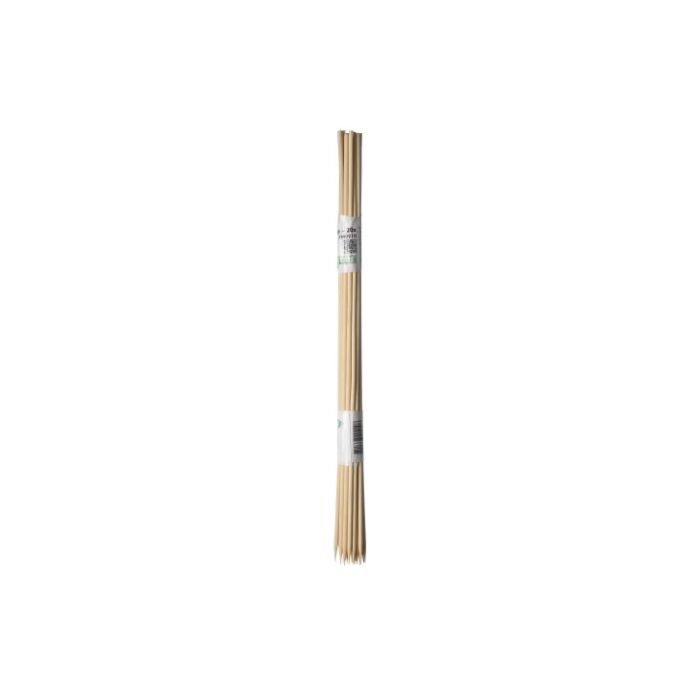 Splitbamboe naturel Ø 3,5-4mm set à 15 stuks Splitbamboe naturel Ø 3,5-4mm set à 15 stuks
