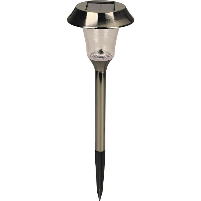 Solar Staande Buitenlamp Georgia Zwart 46,8 cm - Luxform