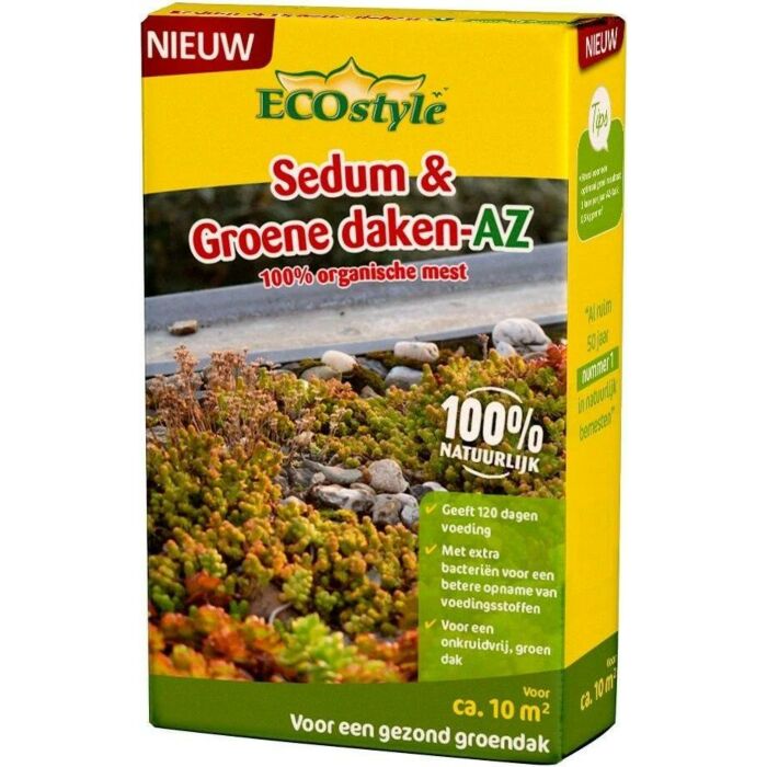 Sedum & Groene daken-AZ 800 g - Ecostyle Sedum & Groene daken-AZ 800 g - Ecostyle