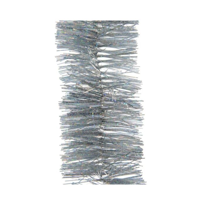 Guirlande lametta slinger zilver 270 cm - Decoris Guirlande lametta slinger zilver 270 cm - Decoris