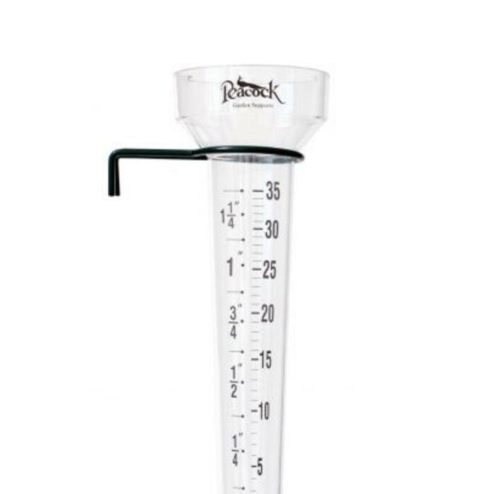 Regenmeter Peacock met Ring 24cm Regenmeter Peacock met Ring 24cm