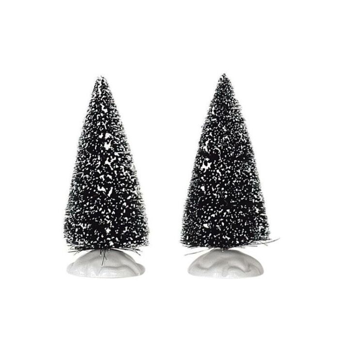 Lemax Bristle Tree, set van 2, Small