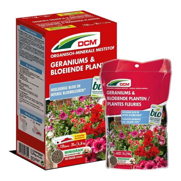 Meststof Geraniums & Bloeiende Planten - DCM