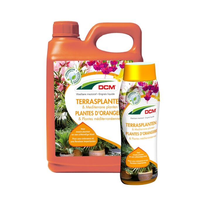 Vloeibare Meststof Terrasplanten & Mediterrane Planten 0,8l - DCM