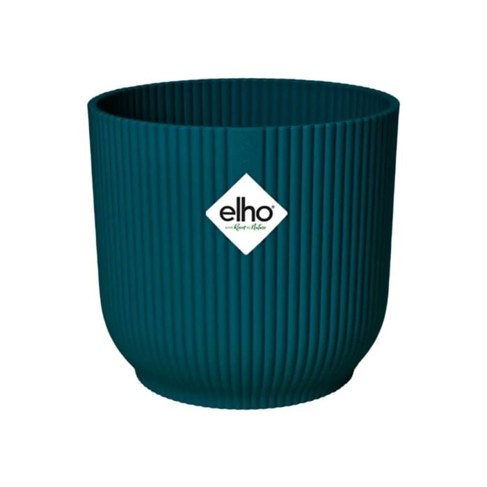 Bloempot Vibes Fold rond blauw Ø 14 cm - Elho