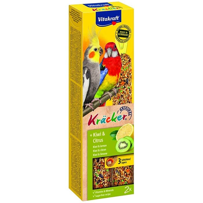 Cracker kiwi valkparkiet 2in1 - Vitakraft