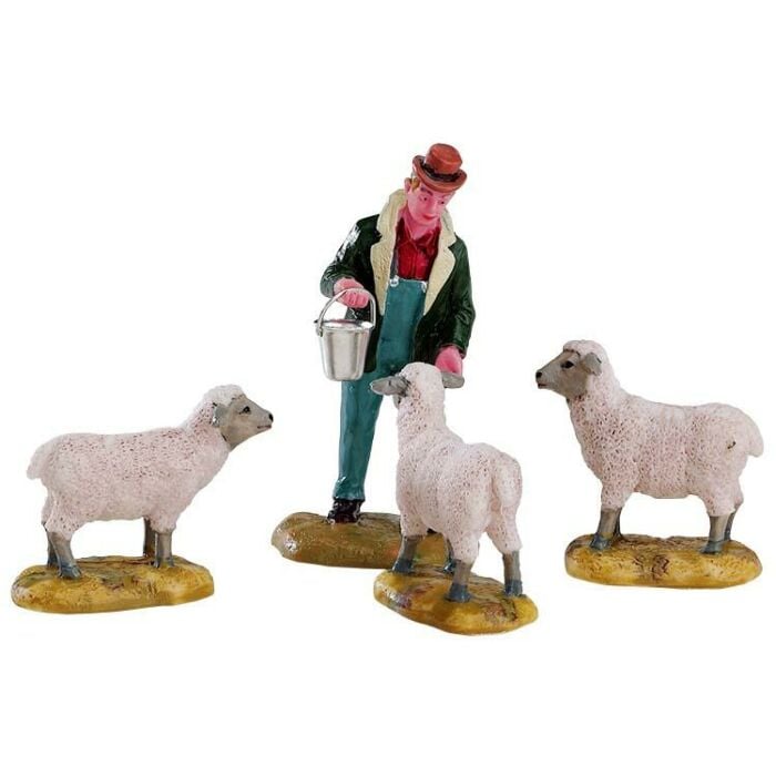 Lemax the Good Shepherd, set van 4 Lemax the Good Shepherd, set van 4
