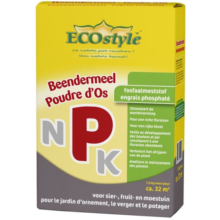 Beendermeel - 1.6kg - ECOstyle Beendermeel - 1.6kg - ECOstyle