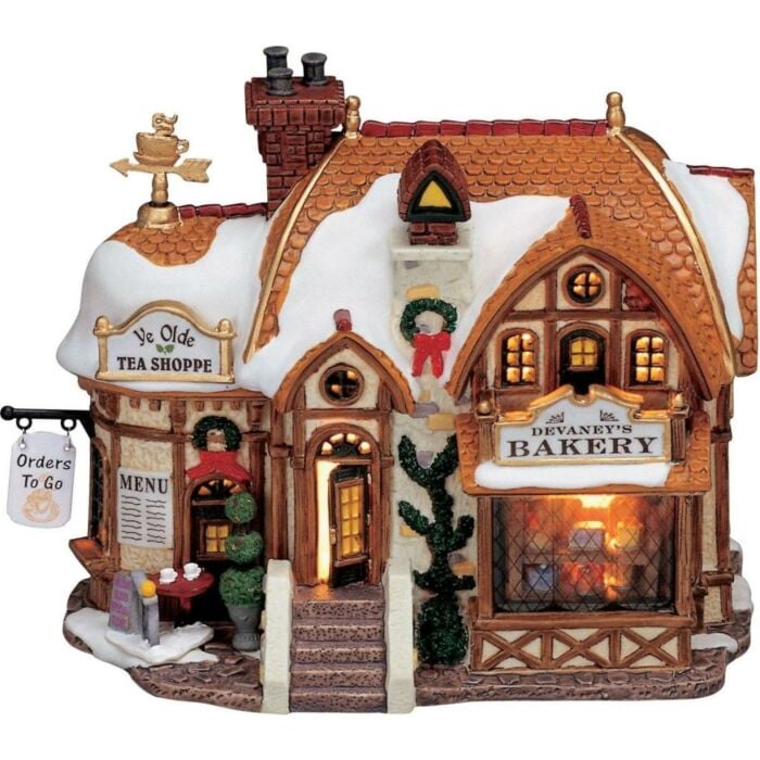 Lemax Devaney's Bakery, B/O LED