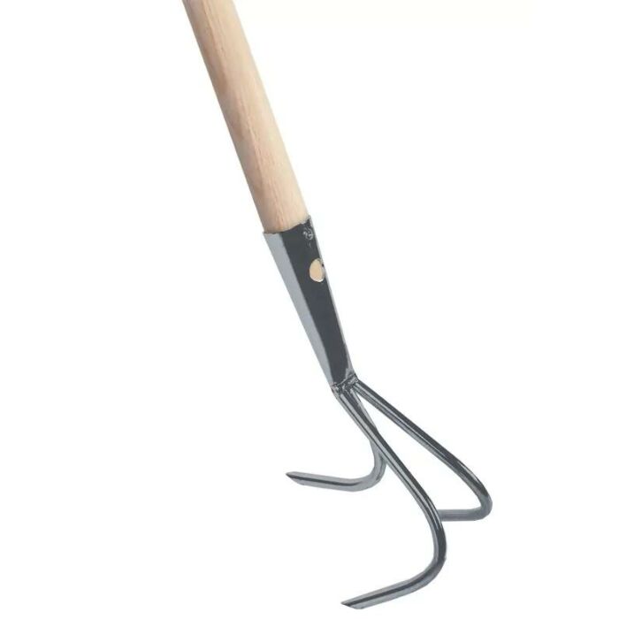 Tuinkrabber 3 tands verzinkt compleet - Talen Tools