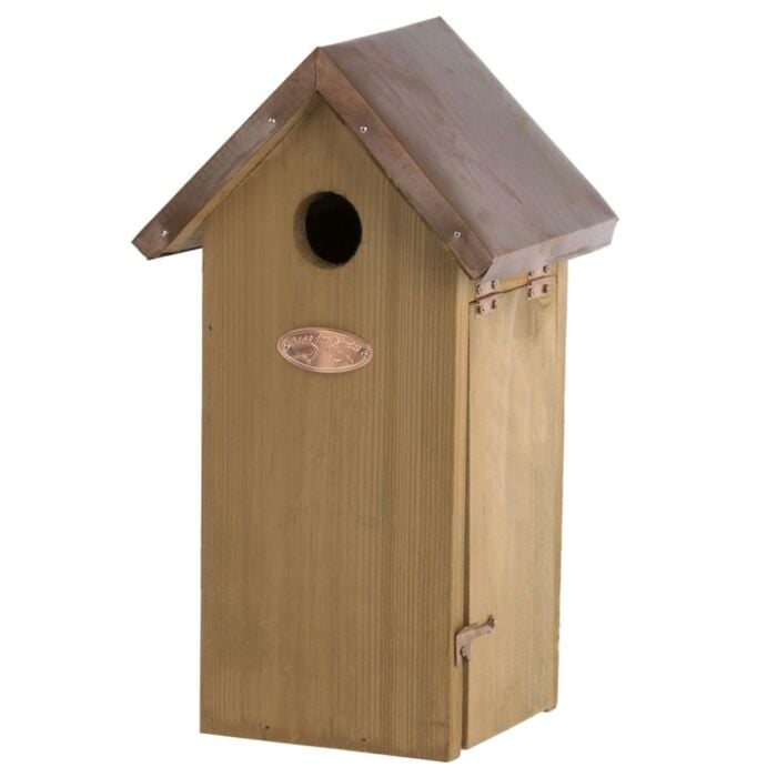 Nestkast koolmees koperen dak Nestkast koolmees koperen dak