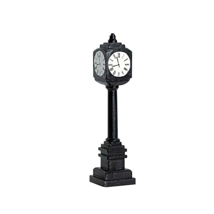 Lemax Street Clock