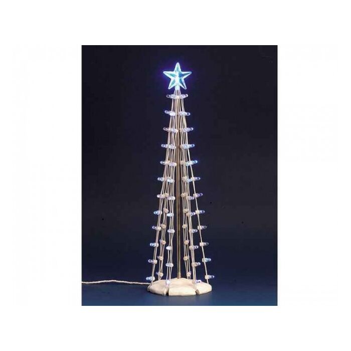 Lemax Lighted Silhouette Tree(Blue), L,