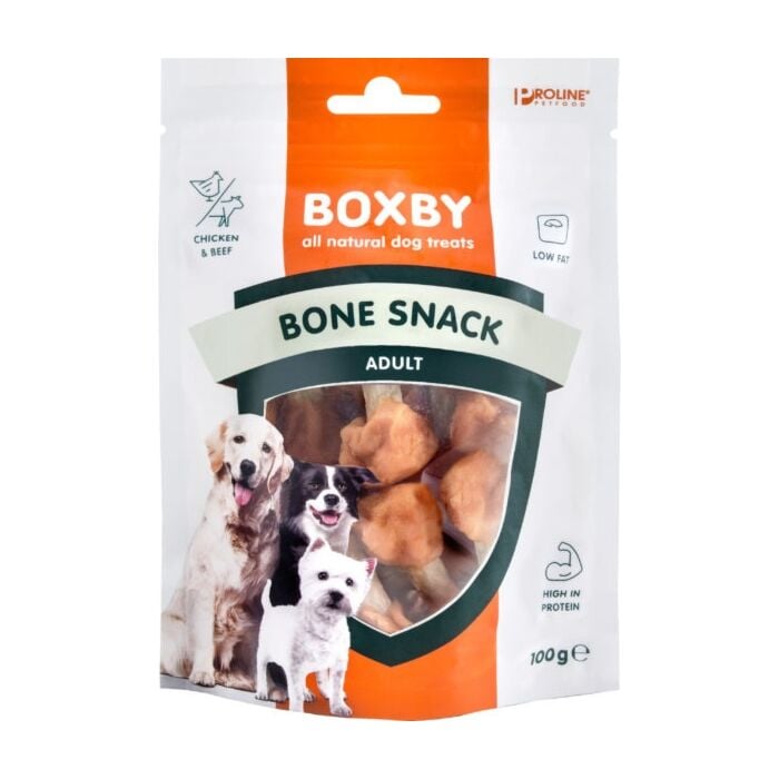 Hondesnack Boxby bone 100g
