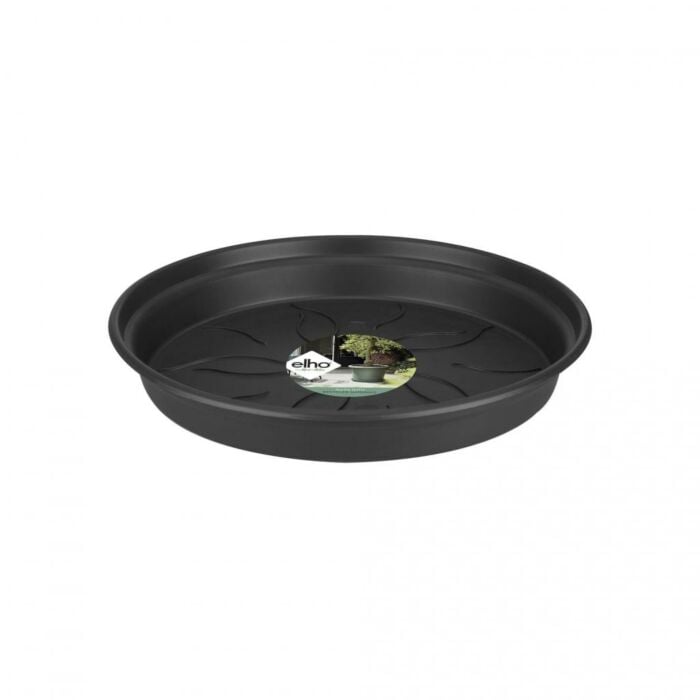 Elho Green Basics Schotel Living Black Ø 29.3 x H 4.2 cm Elho Green Basics Schotel Living Black Ø 29.3 x H 4.2 cm