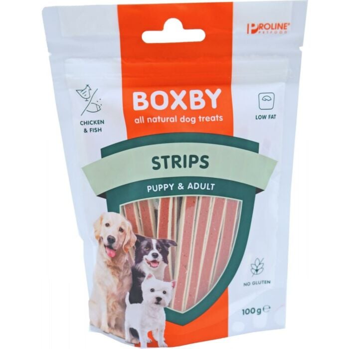 Hondensnack Boxby stripes 100g