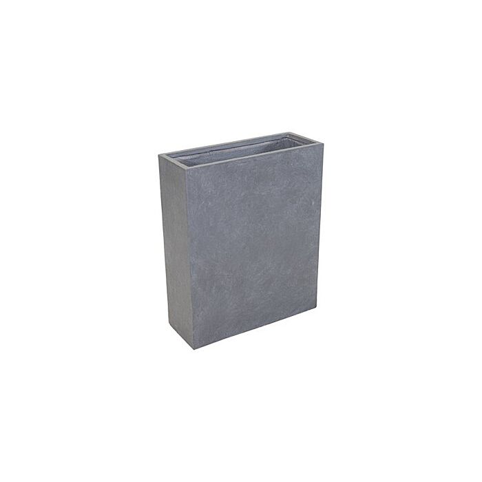 Bloempot Clayfibre Terrace Part. AuthGrey 80 cm - Mega Collections