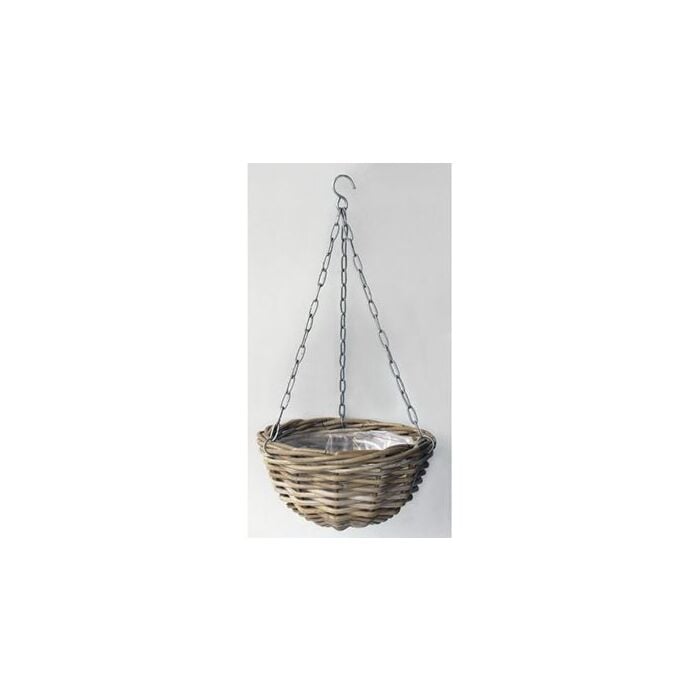 Hanging basket Ø 40 cm antiek grijs Hanging basket Ø 40 cm antiek grijs