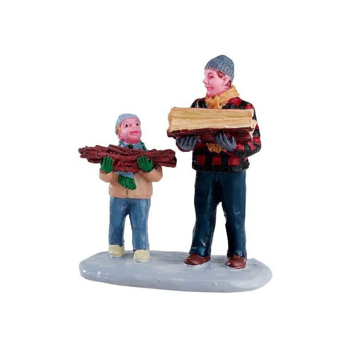 Lemax Firewood for the Hearth