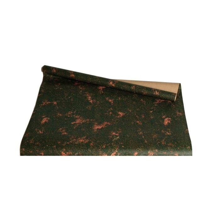 Rol Grottenpapier Ca. 60X200cm rood/bruin
