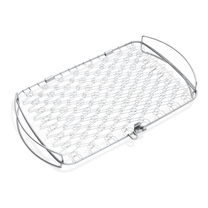 Weber RVS Viskorf en Groentehouder groot Model