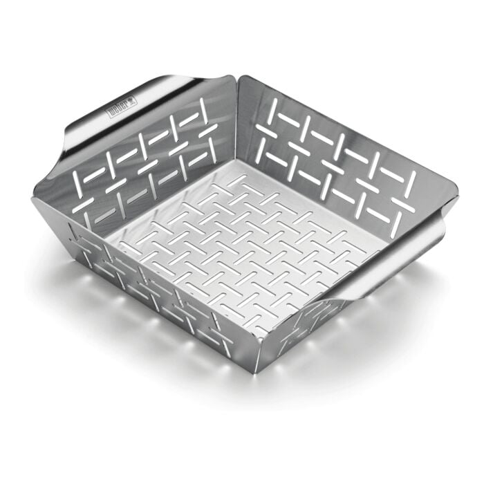 Weber RVS Deluxe Grillkorf Klein