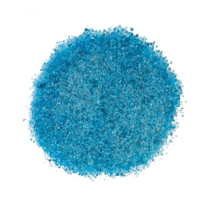 Glas Steentjes Blauw Fijn 440G