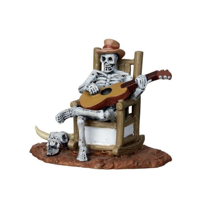 Lemax Rocking Chair Skeleton