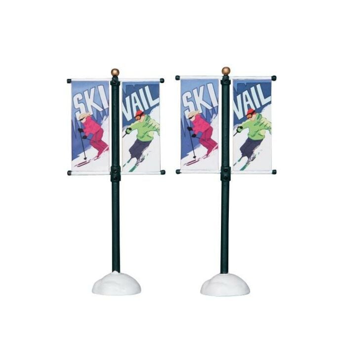 Lemax Street Pole Banner, set van 2