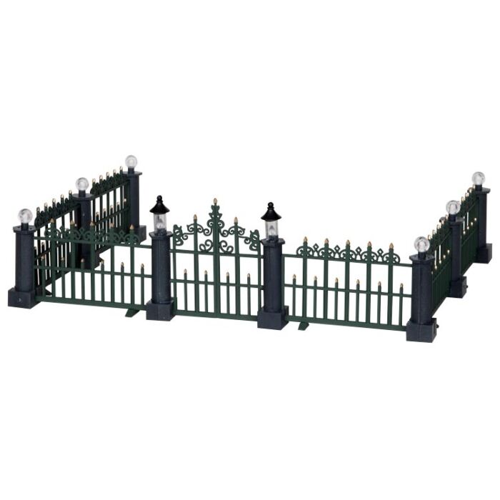 Lemax Classic Victorian Fence, set van 7