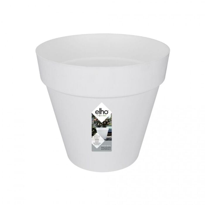 Elho Loft Urban rond wit Ø 28.5 cm Elho Loft Urban rond wit Ø 28.5 cm