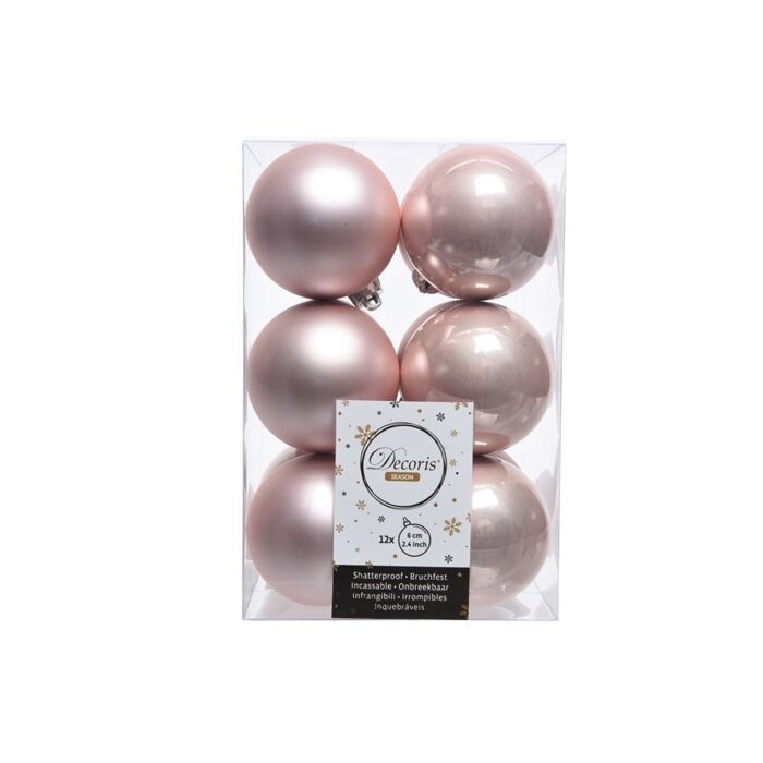 Shatterproof Plain Baubles Sh-Matt Shatterproof Plain Baubles Sh-Matt