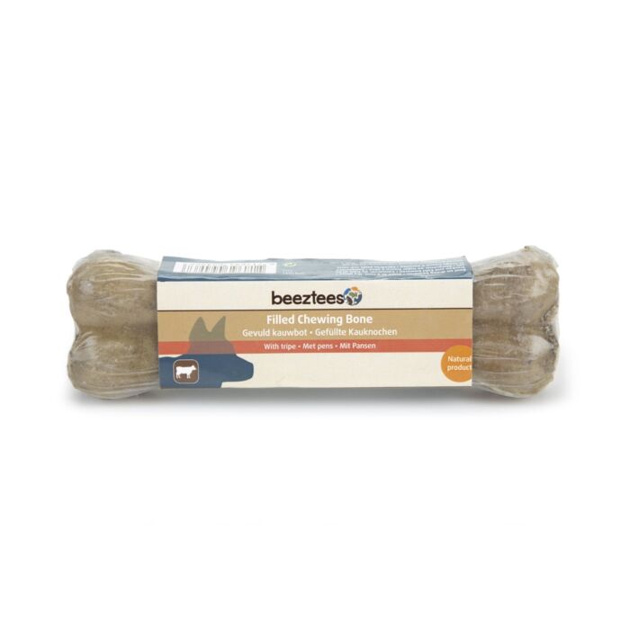 Hondenkauwbot gevuld met pens L 15 cm - Beeztees