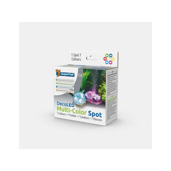 Superfish deco LED Meerkleuren Spot