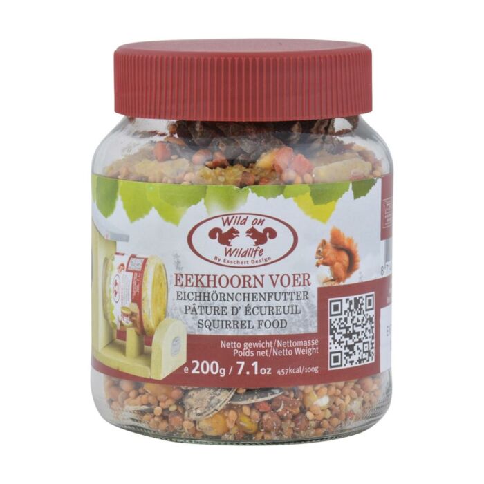 Eekhoorn voer pot 200g Eekhoorn voer pot 200g