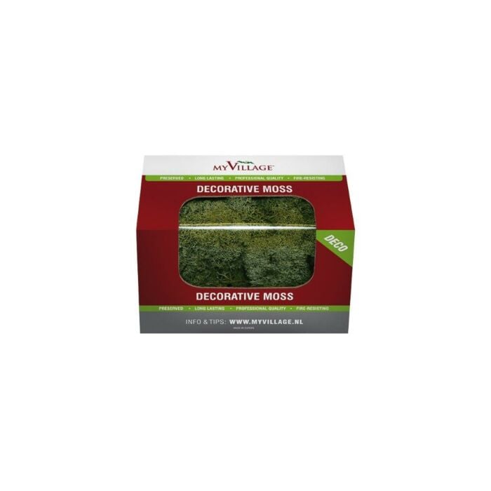Rendiermos Donkergroen 50 gram - My Village