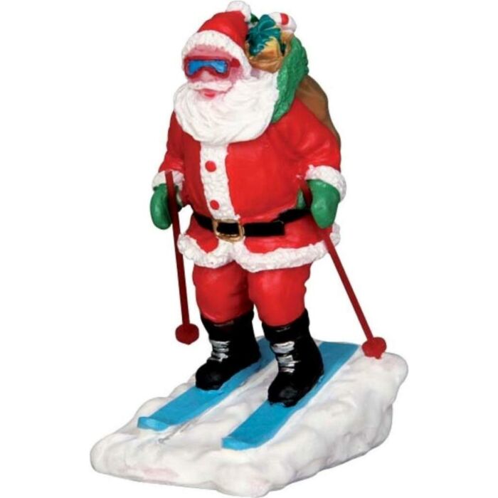 Lemax Santa Skier