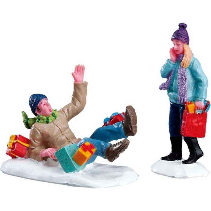 Lemax Shopping Date, set van 2